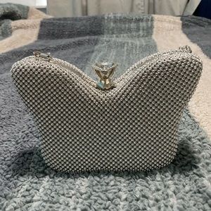 Windsor Glam Butterfly Rhinestone Bag